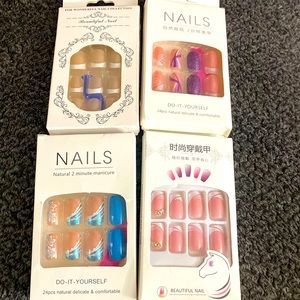 Manicure in minutes! Do it yourself Press on nails!